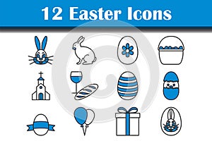 Easter Icon Set