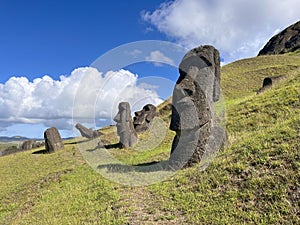 Easter Island Head Quarry photo