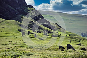 Easter Island landscape