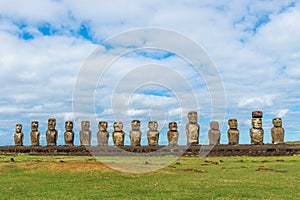 Easter Island Maoi photo