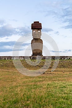 Easter Island, Moais Tahai Archaeological Complex, Rapa Nui National Park, Chile