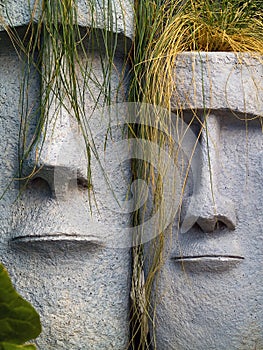 Easter Island Planters