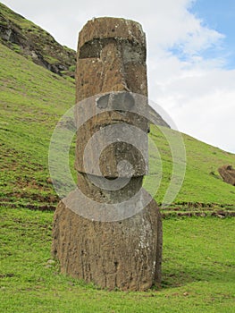 Easter Island Rapa Nui Moai at Rano Raraku