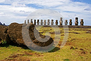 Easter Island Statues- Tongariki