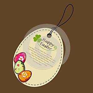 Easter label