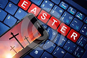 Easter Live Streaming Online Broadcast Due to Covid-19 Pandemic