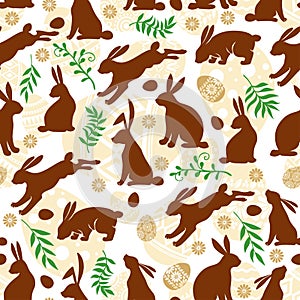 Easter pattern seamless