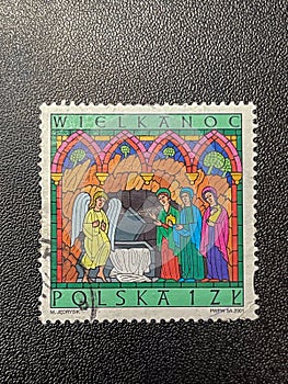 Easter in Poland Commemorating Faith and Tradition with the 1 ZL Jedrysik Stamp 2001