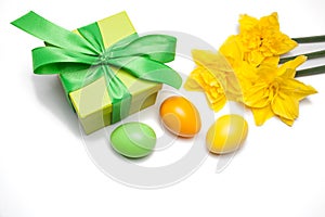 Easter present and dekoration photo