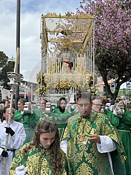 Easter Procession in Benalmadena, Malaga, Spain