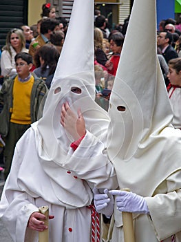Easter procession in Cordoba, Spain