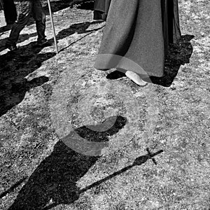 Easter procession executioner