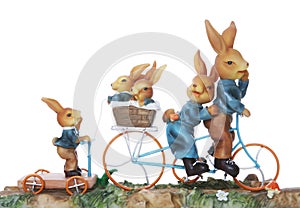 Easter Rabbit Family