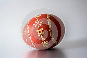 Easter red egg