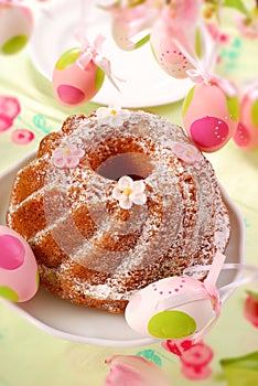 Easter ring cake