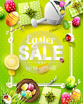 Easter sale flyer