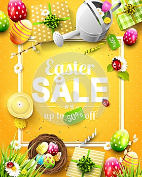 Easter sale flyer