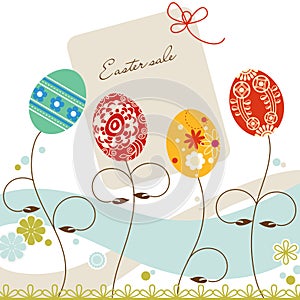 Easter sale tag