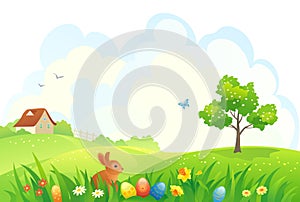 Easter scene