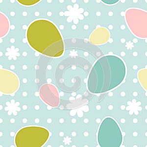 Easter seamless pattern