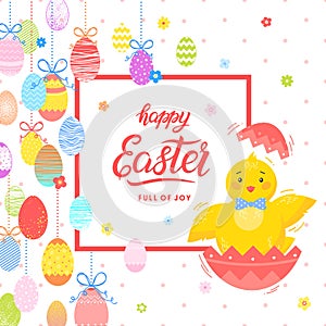 Easter seasons greetings card