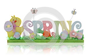 Easter Spring Sign