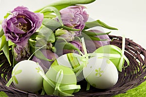 Easter still life photo