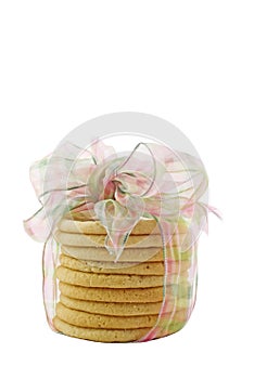 Easter Sugar Cookies White Background