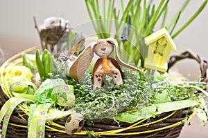 Easter table decoration