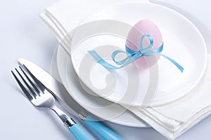 Easter table setting