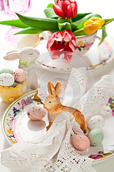 Easter table setting