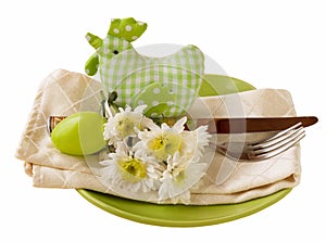 Easter table setting