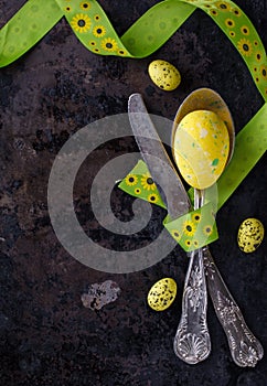 Easter table setting