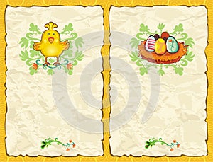 Easter textured backgrounds.