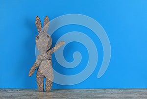 easter toy bunny , eggs