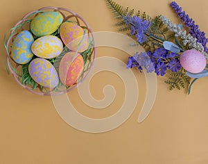 Easter is a very significant holiday for Christians around the world. Multicolored yoke, Resurrection of the Resurrection of Chris