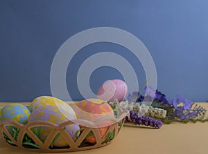 Easter is a very significant holiday for Christians around the world. Multicolored yoke, Resurrection of the Resurrection of Chris