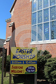 Easter worship