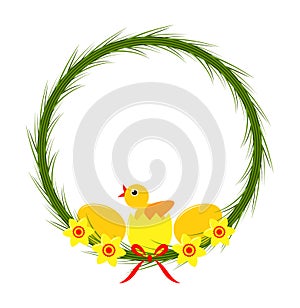 Easter wreath