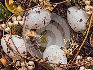 Easter wreath with Eggs