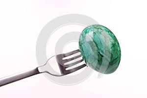 Easteregg on a fork