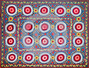 Eastern arabic decorative embroidery pattern