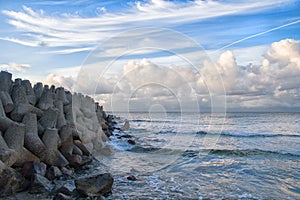 Eastern breakwater