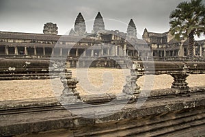 Eastern facade of Angkor Wat