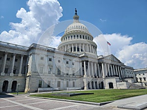 The United States Capitol Building in Washington DC, USA