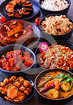 Eastern India Odisha main course buffet
