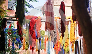 Eastern markets in the old town photo