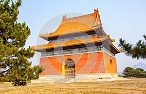 Eastern Qing Mausoleums scenery -Main spirit road buildings photo