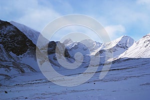 Eastern Sayan mountains. Altai.