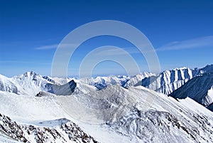 Eastern Sayan mountains. Altai.